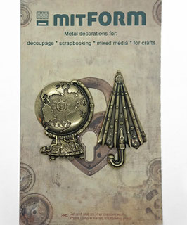 Mitform Metall Charms - Travel 2