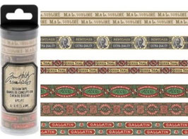 Idea-Ology by Tim Holtz® Design Tape "Humidor"