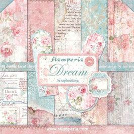 Stamperia Paper Pad 12x12" - Dream "SBBL27"