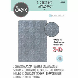 Sizzix Prägeschablone 3D "Tileable"