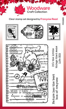 Woodware Stempel-Garden Journal FRS985