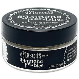 Dylusions Dyamond Pebbles - Embossing Pulver "Clear"