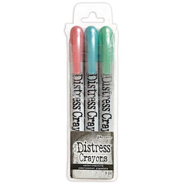 Tim Holtz Distress Crayons  - Holiday Set #6