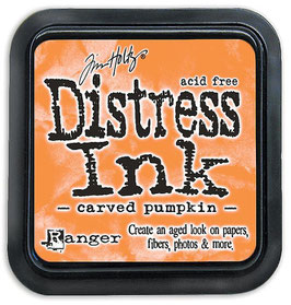 Distress® Ink & Oxide - carved pumpkin