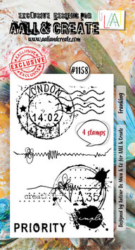 Aall and Create Stamp Set - Franking #1158