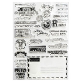Elizabeth Crafts Clear Stamps - Correspondence
