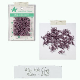 Creative Depot Mini Fish Clips Malve Matt
