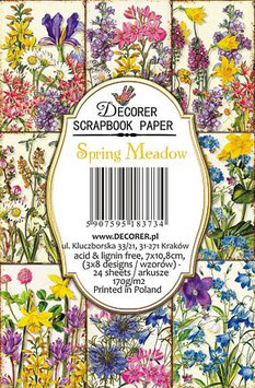 Decorer Ephemera Karten - Spring Meadow M77