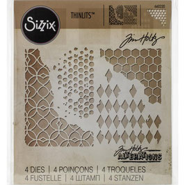 Sizzix by Tim Holtz Thinlits - Mixed Media #1