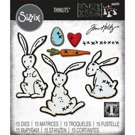 Sizzix by Tim Holtz Thinlits - Bunny Stitch