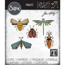 Sizzix by Tim Holtz Thinlits - Funky Insects