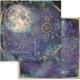 Stamperia Scrapbook Papier - Cosmos Infinity 12x12" SBB895