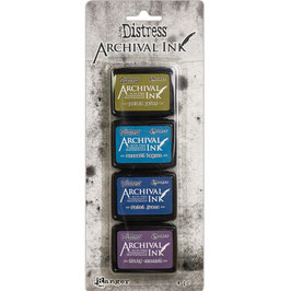 Distress® Archival Ink Mini Stempelkissen & Nachfüller - Set #2