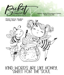 Picket Fence Studios Clear Stamps - Honey Dear
