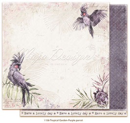 Maja Design Tropical Garden - Purple parrot