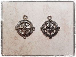 Metall Charms Pack "Silber"