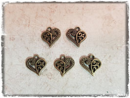 Metall Charms Pack "Bronce"