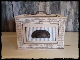 Mixedmedia Box aus Karton