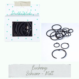 Creative Depot Buchringe - Schwarz Matt