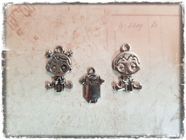 Metall Charms Pack "Silber"