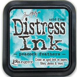 Distress® Ink & Oxide - peacock feathers
