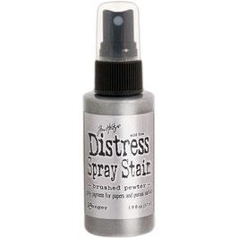 Distress® Stain Spray - brushed pewter