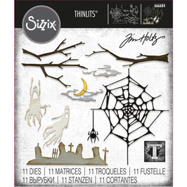 Sizzix by Tim Holtz Thinlits - Vault Fright Night