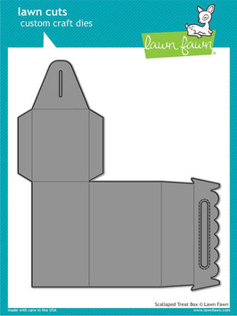 Lawn Fawn Stanzform - Scalloped Treat Box