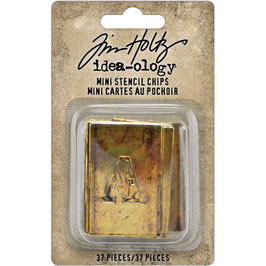 Idea-Ology by Tim Holtz® Mini Stencil Chips