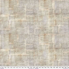 Free Spirit Fabrics by Tim Holtz Baumwollstoff "Dictionary"