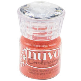 Nuvo Embossing Pulver - Coral Chic