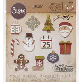 Sizzix by Tim Holtz Thinlits - Mini Christmas Things