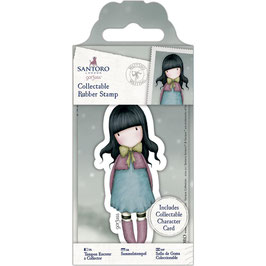 Gorjuss Mini Rubber Stamp - Collectable No.52