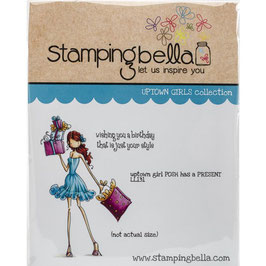 Stamping Bella Cling Stamp - Posh Has A Present