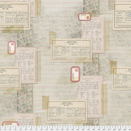 Free Spirit Fabrics by Tim Holtz Baumwollstoff "Schooling"