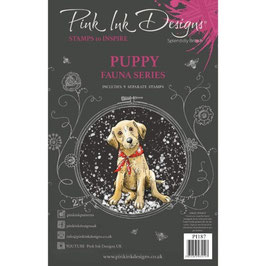 Pink Ink Designs Clear Stamps - Puppy PI187