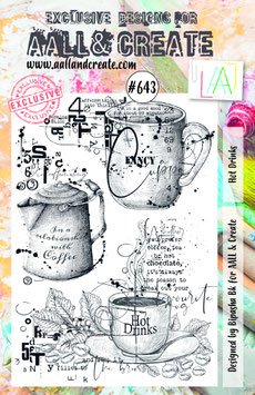 Aall and Create Stamp Set - Hot Drinks #643