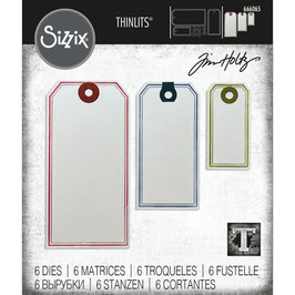 Sizzix by Tim Holtz Thinlits - Framed Tags