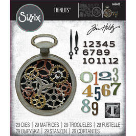 Sizzix by Tim Holtz Thinlits - Vault Watch Gears