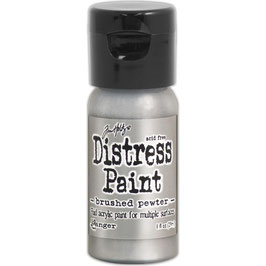 Distress Paint - brushed pewter