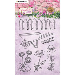 Studio Light Stempel - English Garden Nr.433