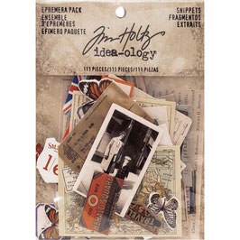 Idea-Ology by Tim Holtz - Ephemera Pack Snippets