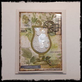 Shaker-Grusskarte Nr. 113 - congratulations