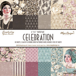 Maja Design Paper Pad - Celebration 6x6"