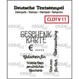 Crealies Clear Stamps "Verschiedene 11"