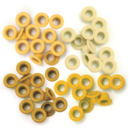 Crop-A-Dile Eyelets - Ösen klein Gelb