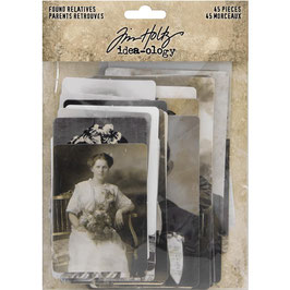 Idea-Ology by Tim Holtz - Found Relatives