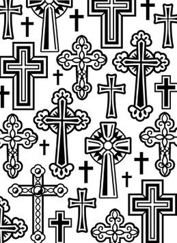 Darice-Prägeschablone/Folder Crosses