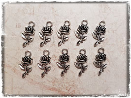 Metall Charms Pack "Silber"