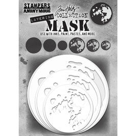 Tim Holtz Layering Mask - Stencil Moon